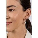 Brilio Silver Charming silver earrings with pink opals EA1129WP Brilio Silver Charming silver earrings with pink opals EA1129WP