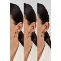 Brilio Silver Charming silver earrings with pink opals EA1129WP Brilio Silver Charming silver earrings with pink opals EA1129WP