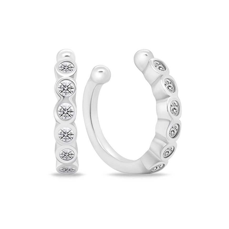 Brilio Silver Brilio Silver Trendy silver earrings with clear zircons EA695W