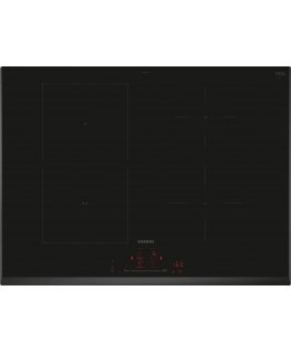 Siemens iQ500 ED751HSC1E pliidiraud Must Sisseehitatud 70 cm Tsooniga induktsioonplaat 4 tsoon(id)