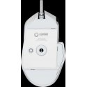 LORGAR MSP80, 8000 Hz Pelė žaidimams Pro, Baltas