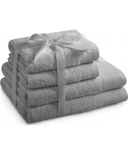 Towel AmeliaHome Towel set AH AMARI SIL SET2*70x140+2*50x100