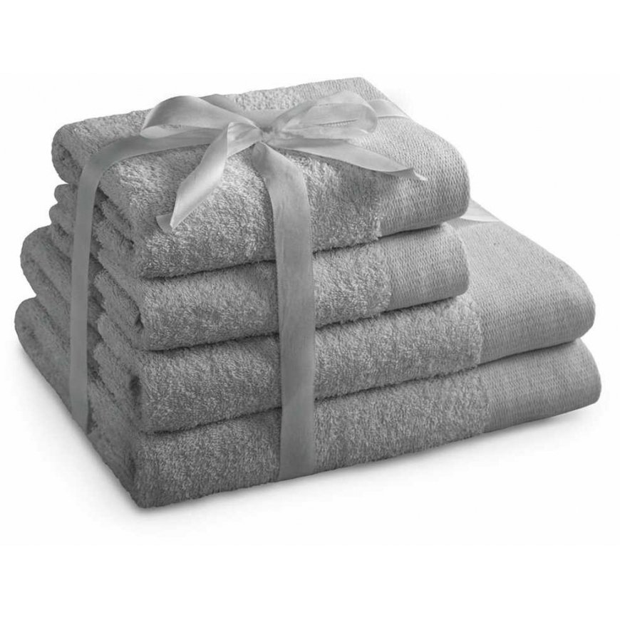 Pyyhe AmeliaHome Pyyhesetti AH AMARI SIL SET2*70x140+2*50x100 – 3