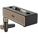 HOCO bluetooth speaker + 2 x wireless microphones BS63 black HOCO bluetooth speaker + 2 x wireless microphones BS63 black