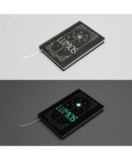 ERIK Harry Potter Lumos A5 premium led-muistivihko + kynä