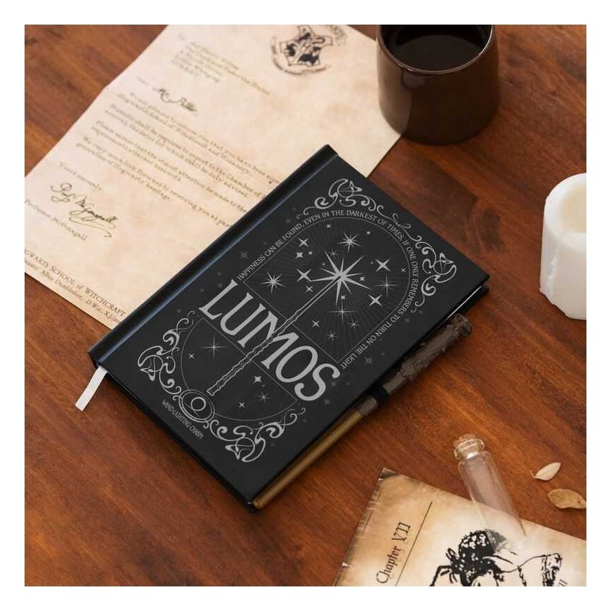 ERIK Harry Potter Lumos A5 premium led notebook + pen – 5