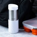 Thermo mug 400ML STAINLESS STEEL 18/8 KLAUSBERG White KB-7635 Thermo mug 400ML STAINLESS STEEL 18/8 KLAUSBERG White KB-7635