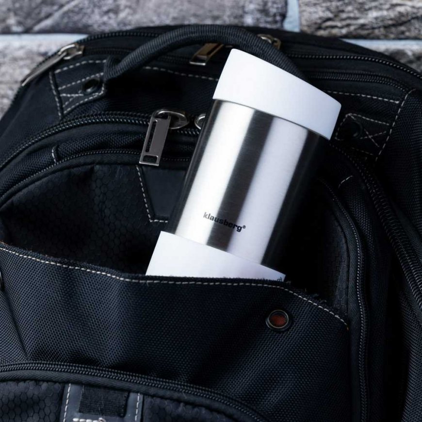 Thermo mug 400ML STAINLESS STEEL 18/8 KLAUSBERG White KB-7635 – 3