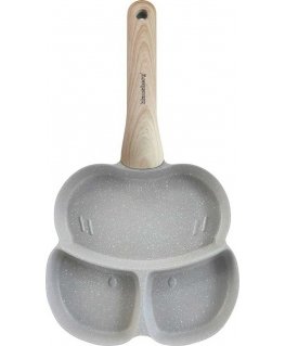 3 in 1 MARBLE EGG, PANCAKE, PANCAKE PAN KLAUSBERG KB-7824 Gray