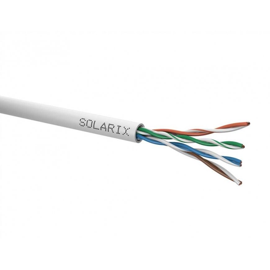 SOLARIX CAT.5E KIERRETTY PARIKAAPELI U/UTP PVC-laatikko 305m – 4
