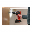 Black & Decker BLACK & DECKER | Akkuporakone | BCD001C2-QW | 18 V | 2x1,5Ah | Litium Black & Decker BLACK & DECKER | Akkuporakone | BCD001C2-QW | 18 V | 2x1,5Ah | Litium