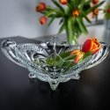 Lumarko Glass bowl on legs with handles Lumarko Glass bowl on legs with handles