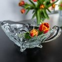 Lumarko Glass bowl on legs with handles Lumarko Glass bowl on legs with handles