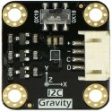 Gravity, LIS2DW12, 3-axis accelerometer ±2g/±4g/±8g/±16g, I2C, DFRobot SEN0409