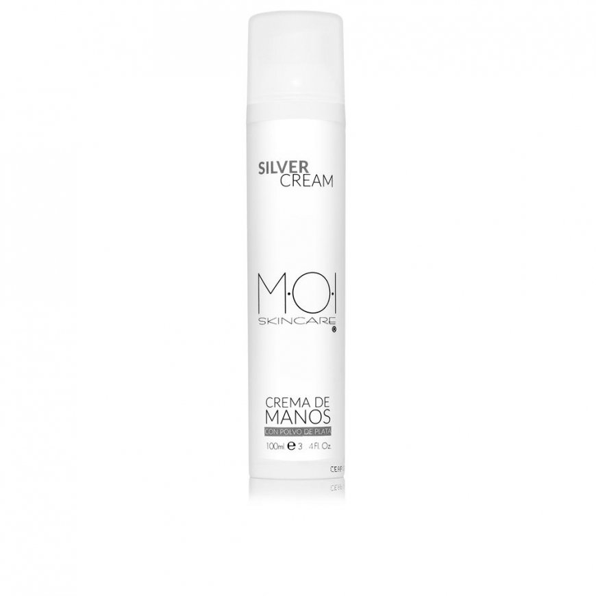 Moi Silver CREAM käsivoide hopeajauheella 100 ml