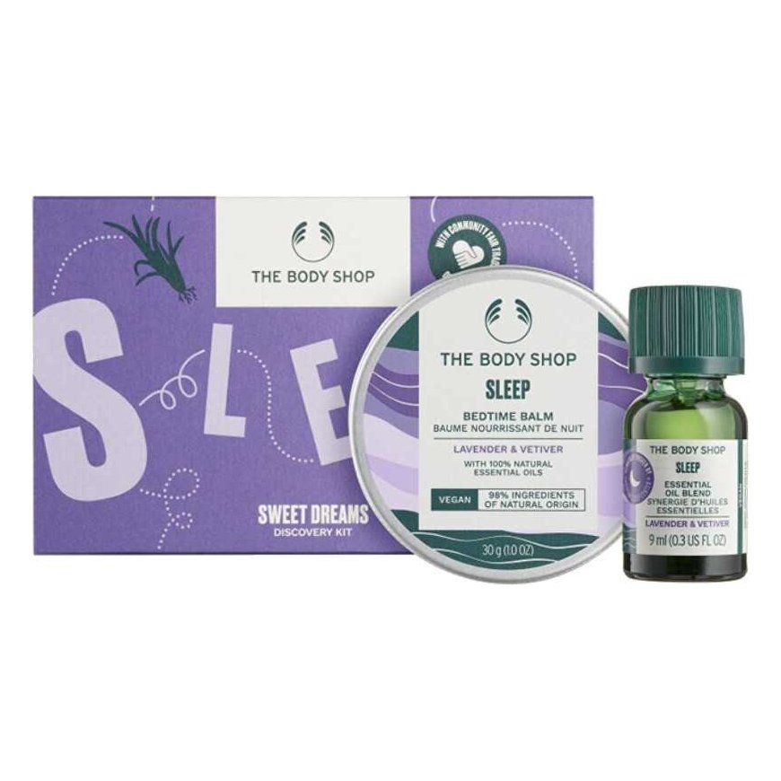 The Body Shop Lavender & Vetiver Sleep Gift Set