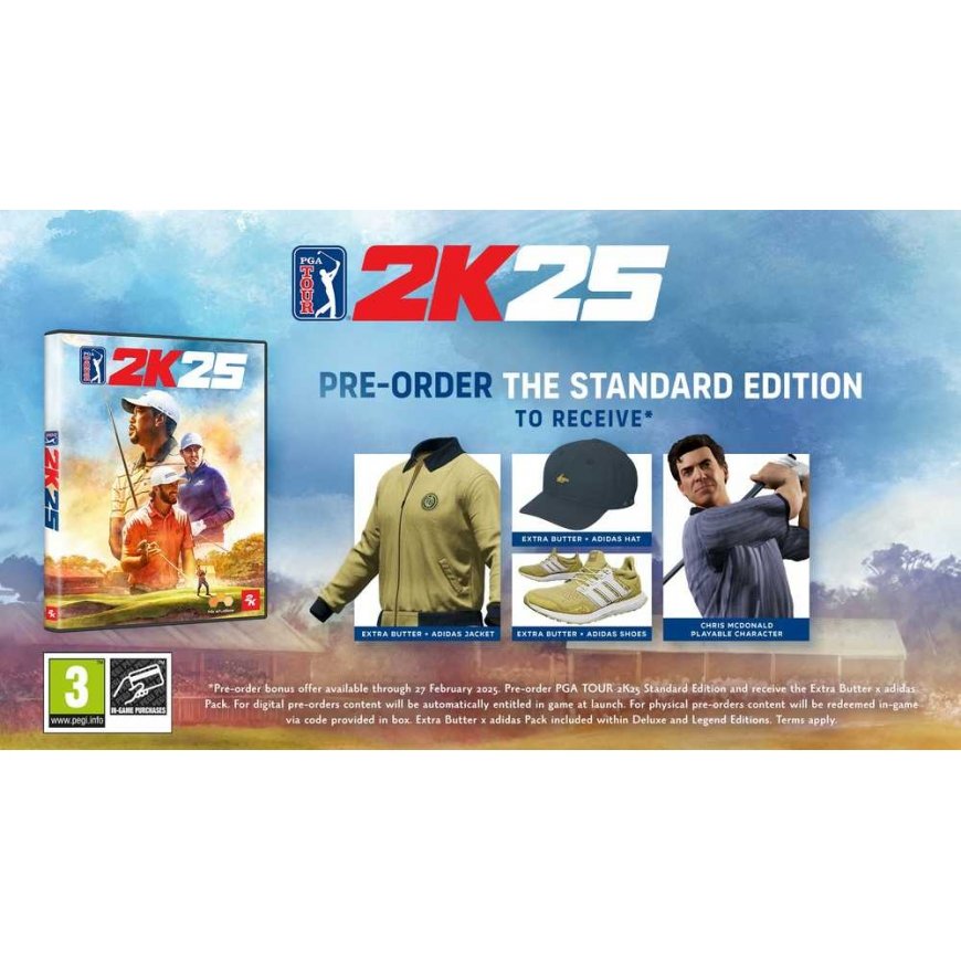 2K Games PGA Tour 2K25 PS5 – 2