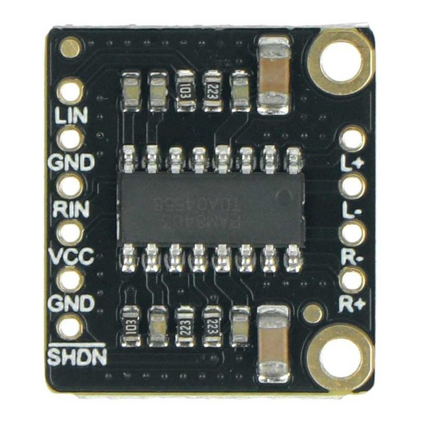 Fermion, Mini Audio stereo stiprintuvas, 3W, DFRobot DFR0119-O – 2