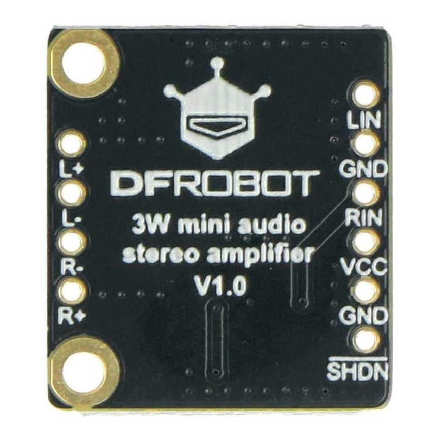 Fermion, Mini Audio Stereovahvistin, 3W, DFRobot DFR0119-O – 3