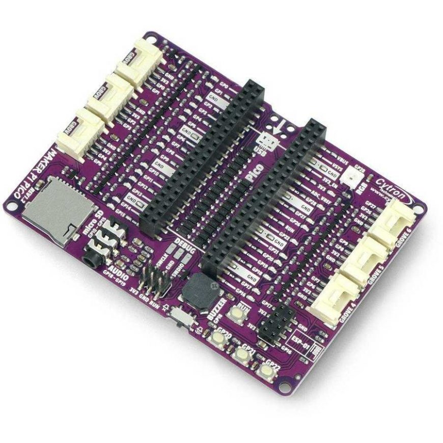 Cytron Maker Pi Pico Basics: Simplifying the Pi Pico for Beginners