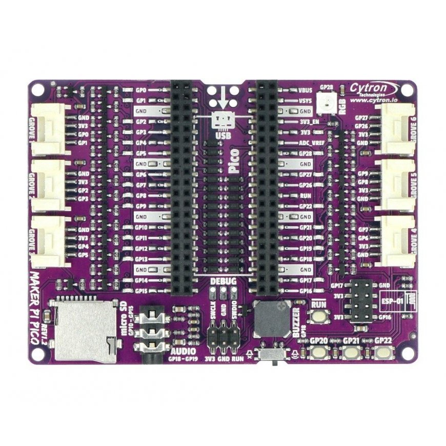 Cytron Maker Pi Pico Basics: Simplifying the Pi Pico for Beginners – 2