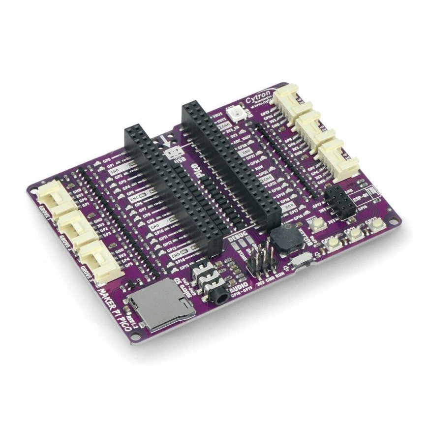 Cytron Maker Pi Pico pagrindas: Pi Pico supaprastinimas pradedantiesiems – 5