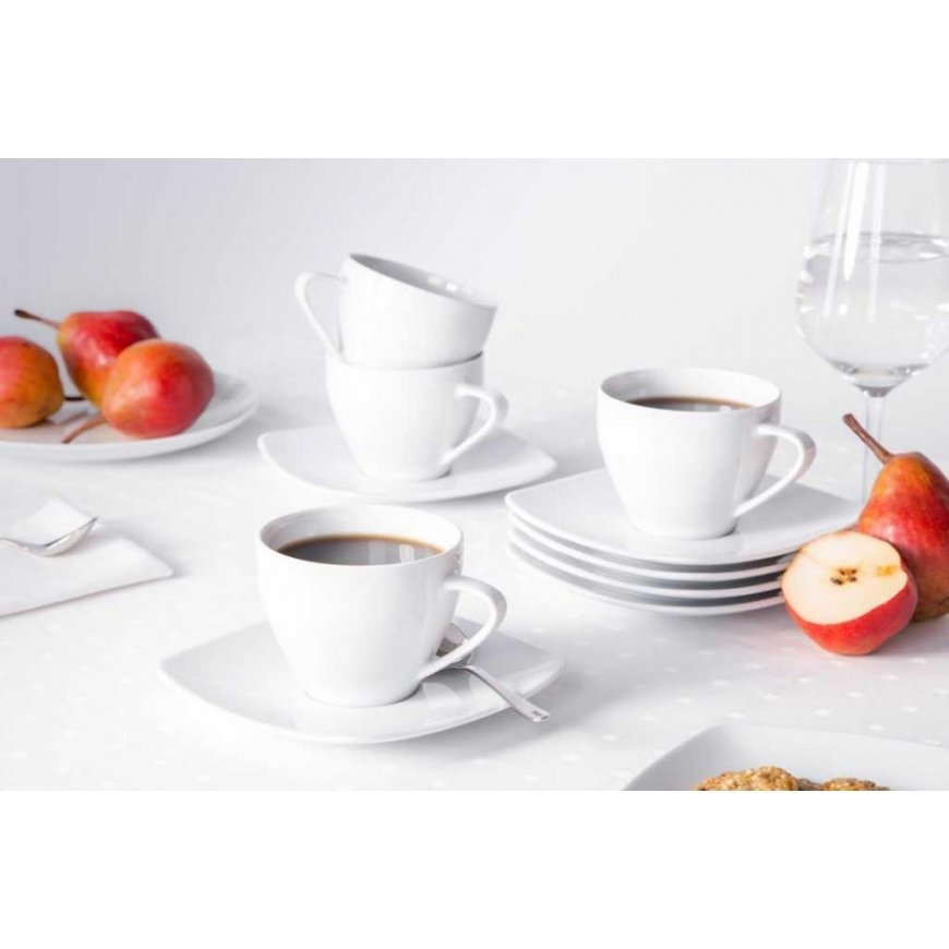 MARIAPAULA MODERNA COFFEE SET 6/12 White – 4