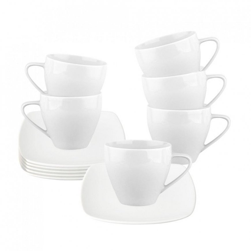 MARIAPAULA MODERNA COFFEE SET 6/12 White – 5