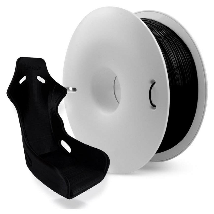 3D plastic Fiberlogy Nylon PA12 + CF15 1.75mm 0.5kg – Black – 3