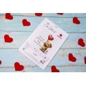luca S Cross stitch kit "My heart" 24x25cm SB1424 luca S Cross stitch kit "My heart" 24x25cm SB1424