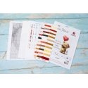 luca S Cross stitch kit "My heart" 24x25cm SB1424 luca S Cross stitch kit "My heart" 24x25cm SB1424
