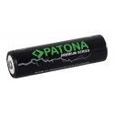 Patona premium pa-la-6516 18650 painikekansi 3350mah, 3.7v, li-io