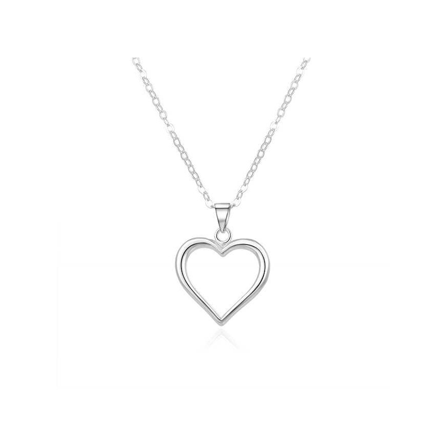 Beneto Romantic silver necklace AGS1013 /