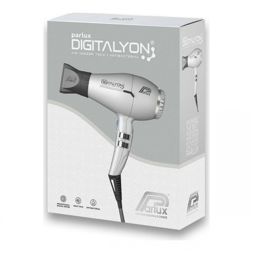 Hair dryer Parlux Digitalyon, silver – 2