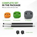 Lifting bar set TUNTURI Aerobic Pump Set 20 kg