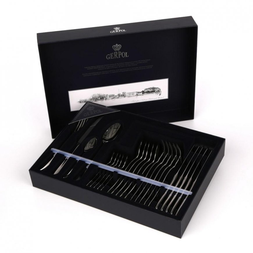 Lumarko MONA SET OF 24 CUTLET POLISHED FLOCK