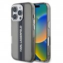 Karl Lagerfeld IML Stripe Logo Case for iPhone 16 Pro Max Black Karl Lagerfeld IML Stripe Logo Case for iPhone 16 Pro Max Black