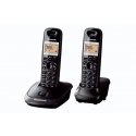 Panasonic KX-TG2512FXT telefons DECT telefons Zvanītāja ID Melns Panasonic KX-TG2512FXT telefons DECT telefons Zvanītāja ID Melns
