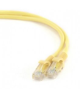 Gembird Кабель телекоммуникационный CAT5e UTP, 1 м, желтый,