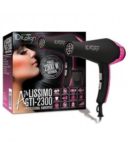 Italian Design GTI 2300 hair dryer 2300 W Black, Blue