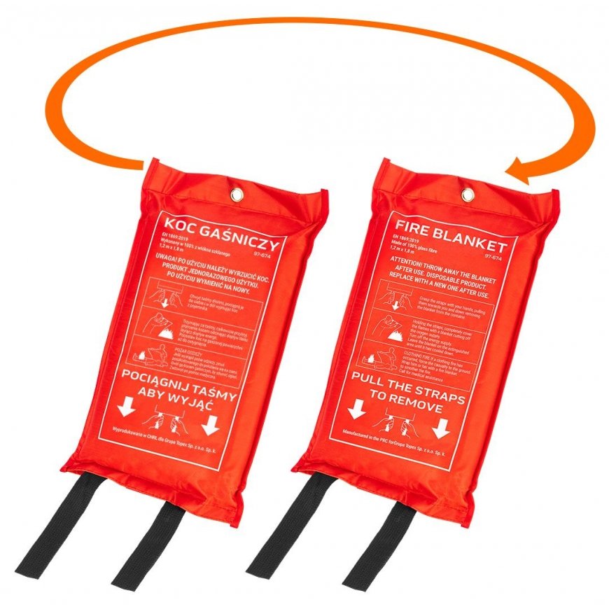 NEO tools 97-674 ugunsdzēsības sega – 3