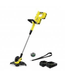 Kärcher LTR 3-18 DUAL BATTERY SET 30 cm Аккумулятор Черный, Нержавеющая сталь, Желтый