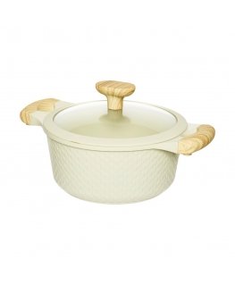 Resto Kitchenware Ran 2.4 L Round Beige, Wood