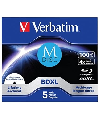 Verbatim M-Disc 4x BD-R Blu-Ray 100GB
