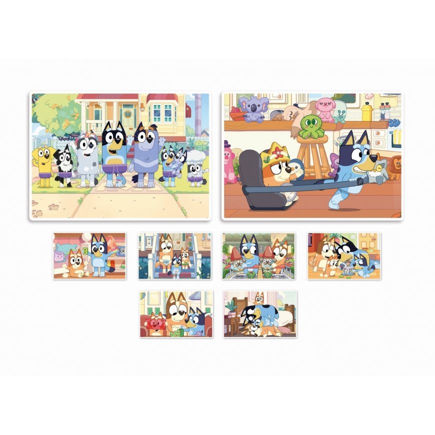 Clementoni Boîte de jeu 4 en 1 Bluey Edukit – 2