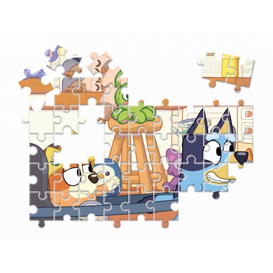 Clementoni Boîte de jeu 4 en 1 Bluey Edukit – 4
