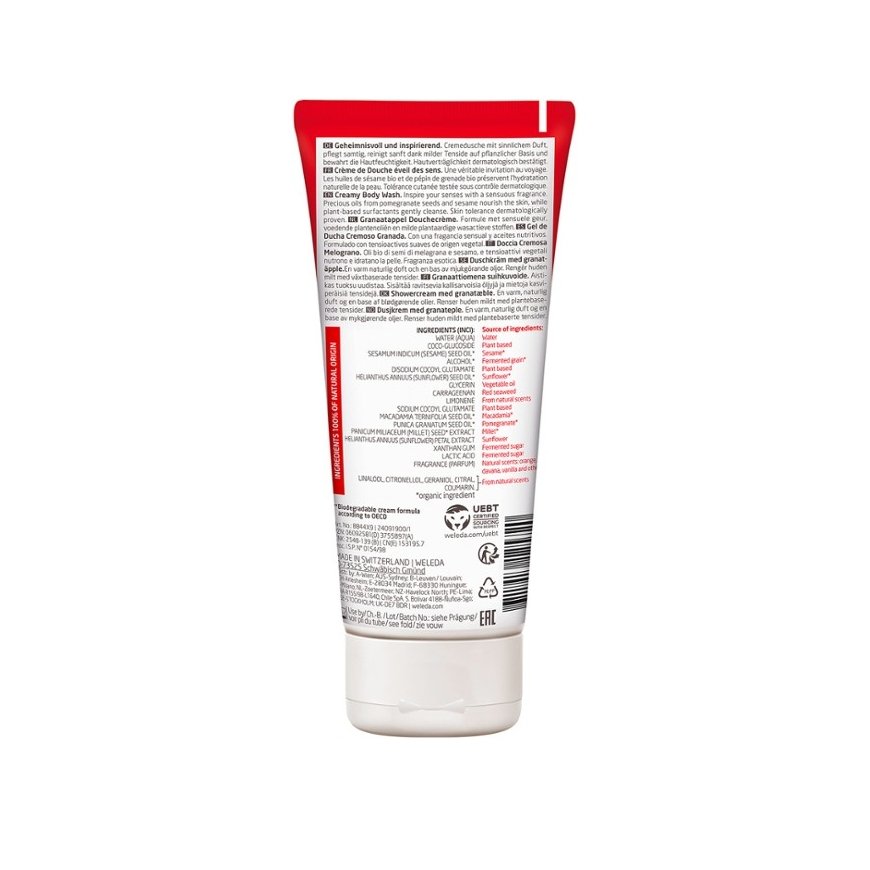 Weleda Inspire 200 ml Shower gel Women Body Pomegranate – 2