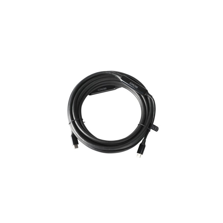 Deltaco 1902003 USB kabelis USB 3.2 Gen 1 (3.1 Gen 1) 5 m USB C Juoda – 2