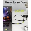 Goobay 74182 USB-kaapeli USB4 Gen 2x2 0,5 m USB C musta Goobay 74182 USB-kaapeli USB4 Gen 2x2 0,5 m USB C musta