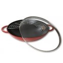 Staub Wok Vok panna/"Stir-Fry" panna Apaļš Staub Wok Vok panna/"Stir-Fry" panna Apaļš